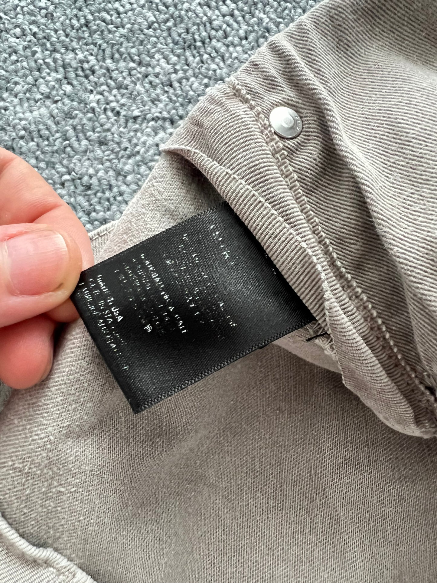 Amiri Mx-1 Grey Skinny Jeans