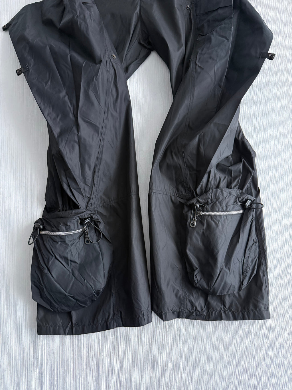 Marithe Francois Girbaud Bat Wing Multi Pocket Cargo Trousers