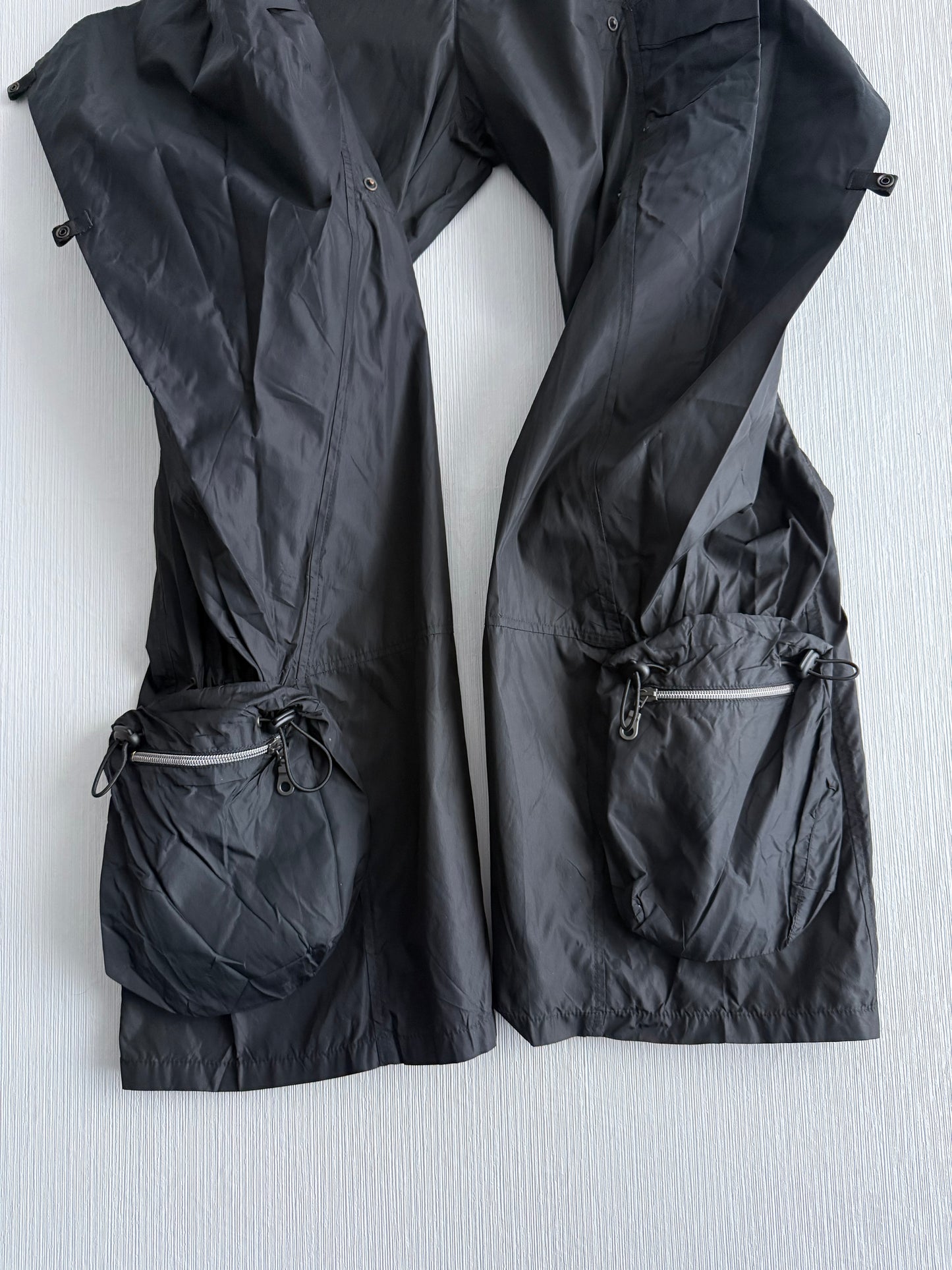Marithe Francois Girbaud Bat Wing Multi Pocket Cargo Trousers