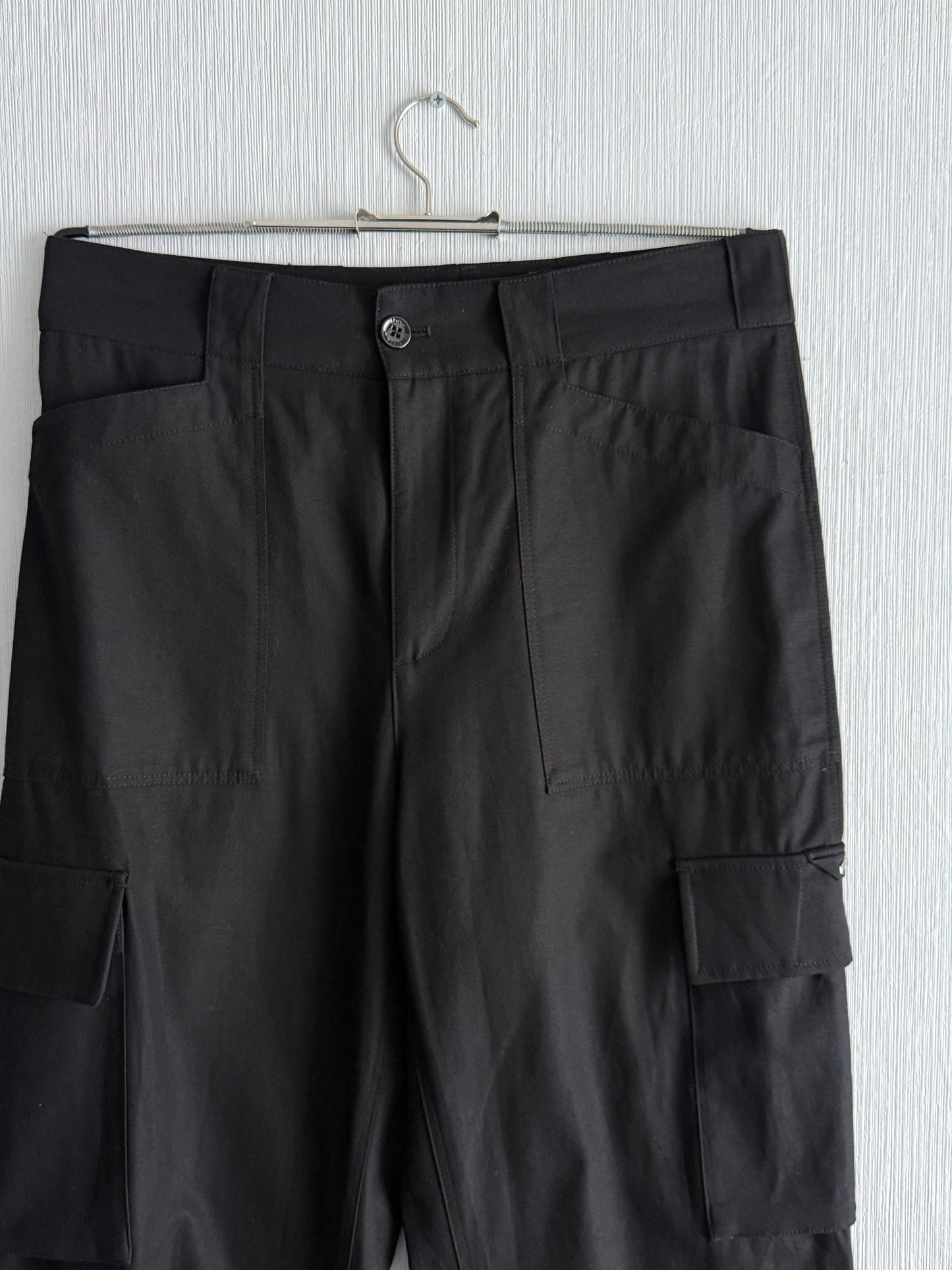 Louis Vuitton Black Technical Cargo Trousers
