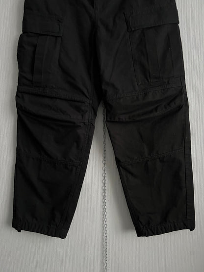 Balenciaga FW22 Black Ripstop Cargo Pants