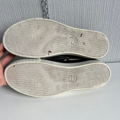 Stone Island x DIEMME Low Canvas Logo Sneakers Mens Shoes