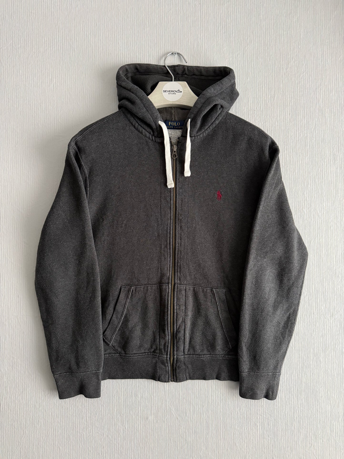 Polo Ralph Lauren Grey Cotton Zip Hoodie