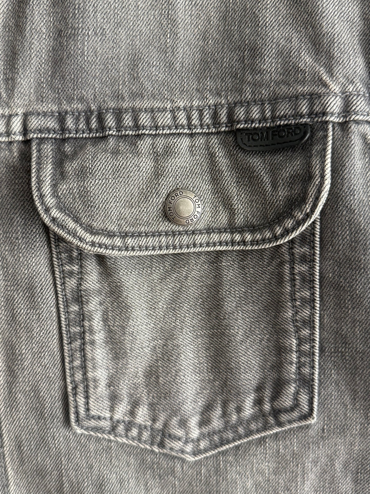 Tom Ford Icon Grey Denim Jacket