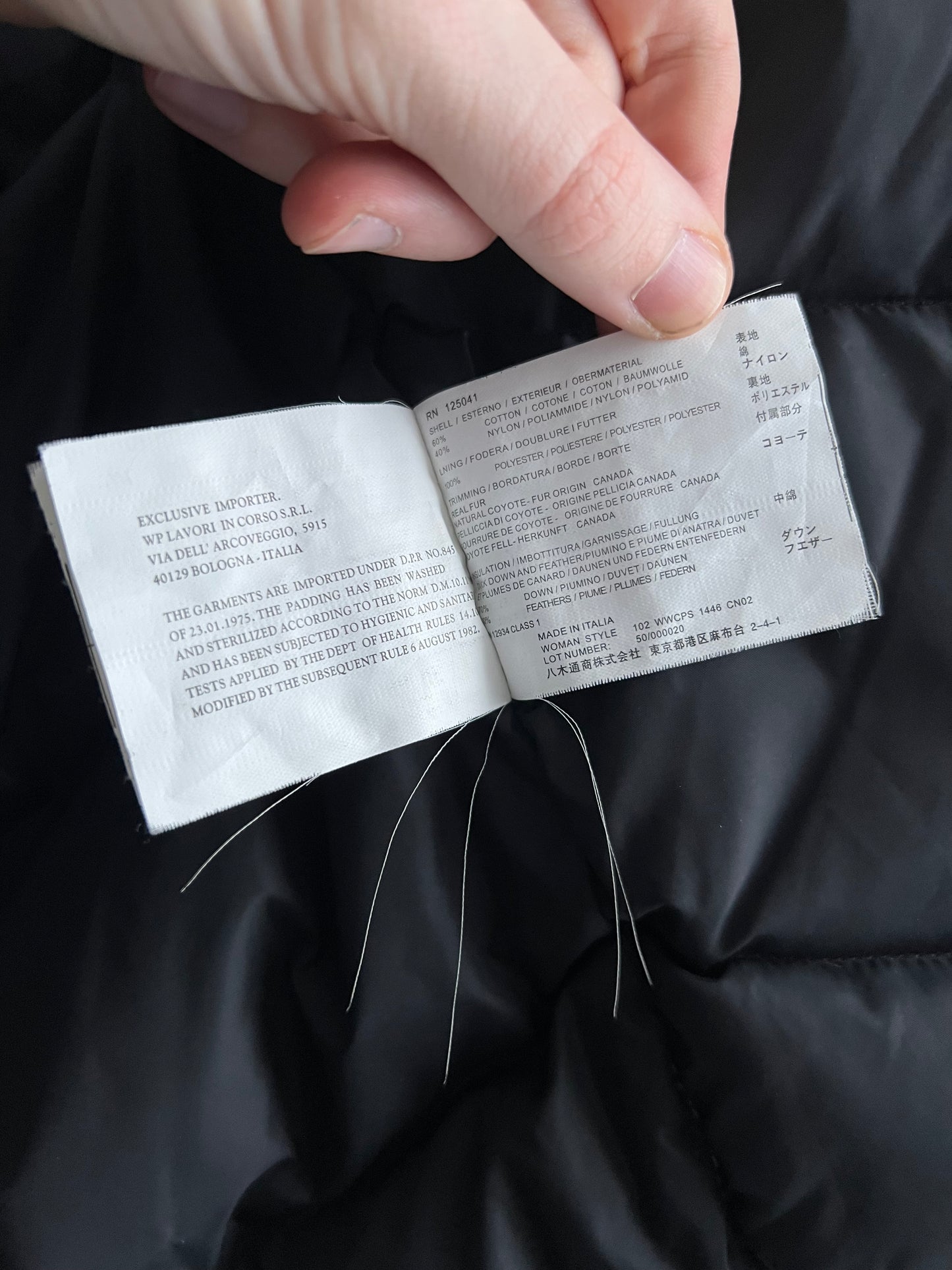 Woolrich Arctic Parka with a fur-trimmed hood