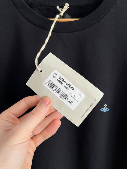 Vivienne Westwood Orb Mens Black Cotton Sweatshirt