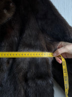Saga Furs Mink Coat Auto Lady Short Jacket