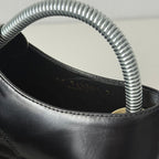 Saint Laurent Black Pony Hair Zebra Leather Shoes