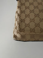 Gucci GG Canvas Looping Shoulder Bag