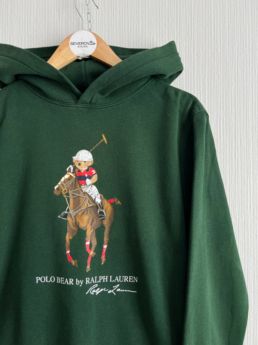 Polo Ralph Lauren Green Polo Bear Pony Hoodie