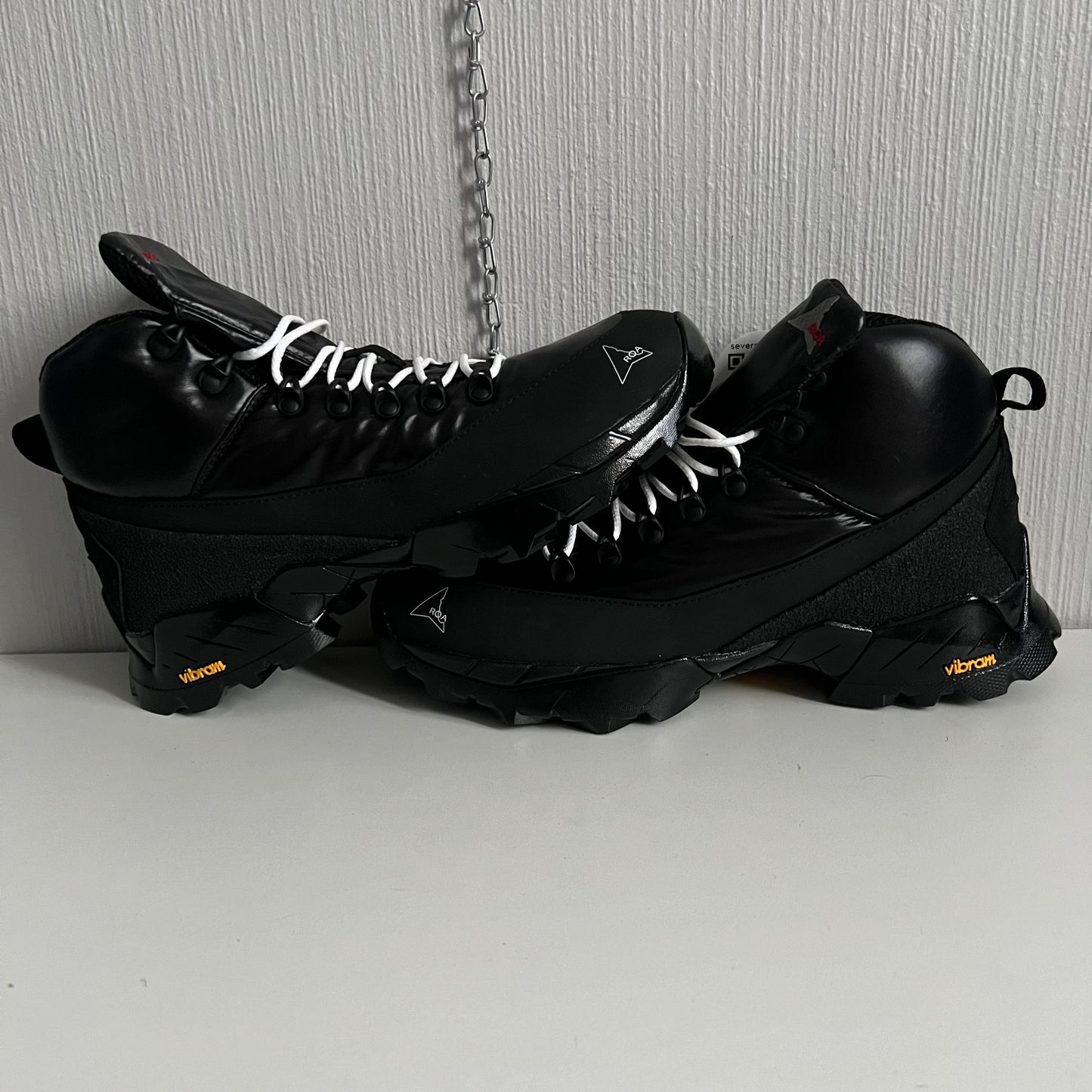 Roa Andreas Black Lakke Mens Boots