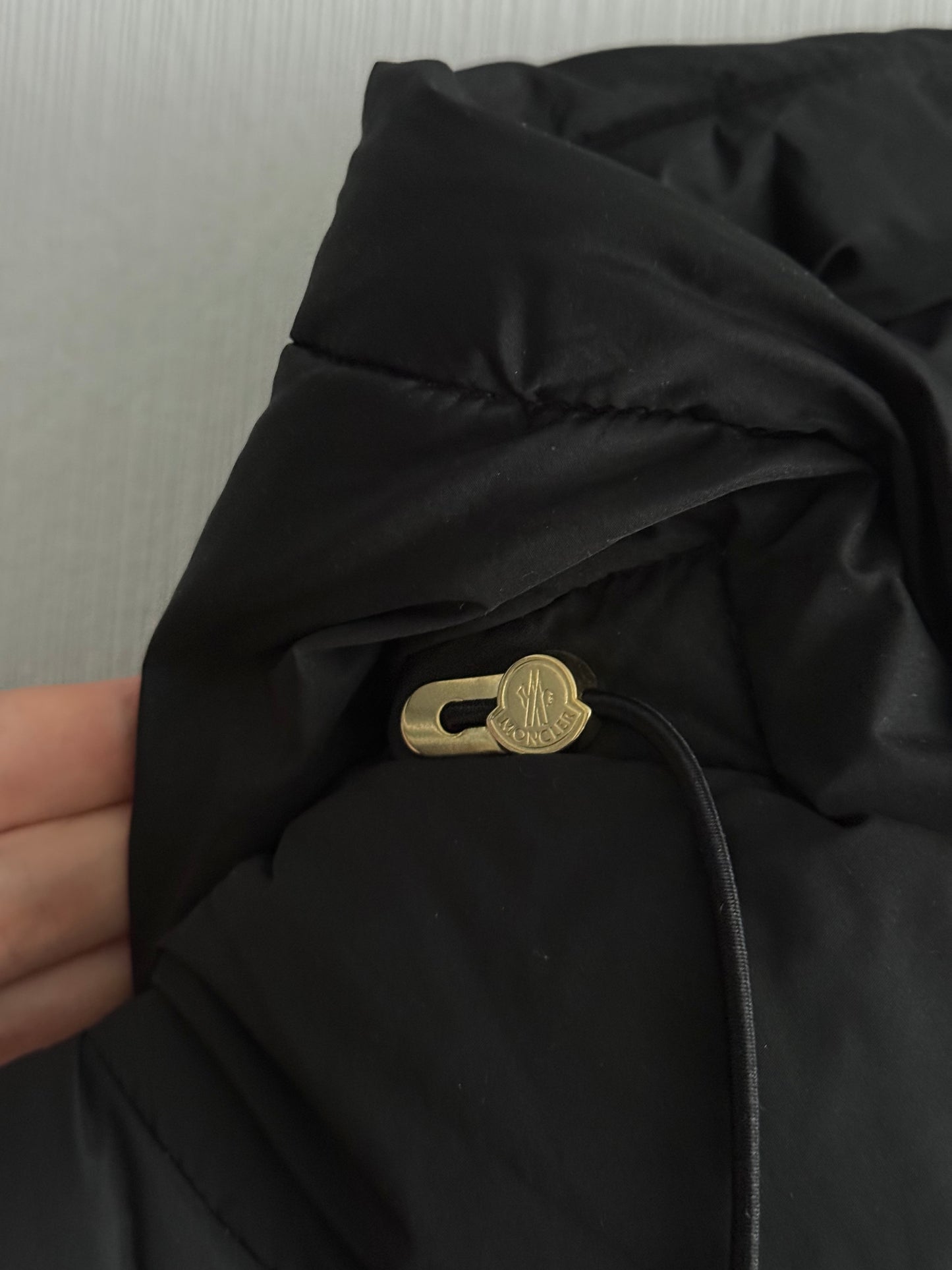 Moncler Imin Hooded Belted Long Down Coat