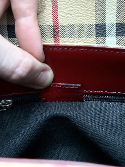 Burberry Nova Check Shoulder Bag with Wallet