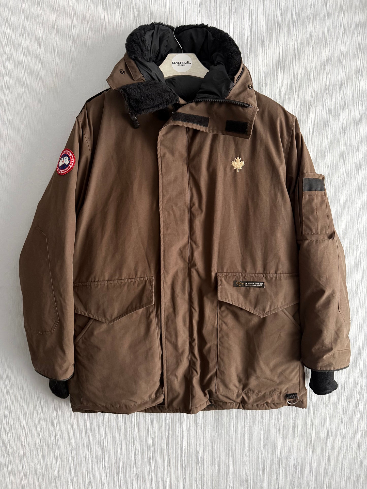 Canada Goose Vintage Heli Arctic Brown Parka