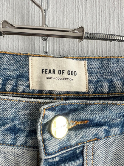 Fear Of God Sixth Collection Inside Out Denim Pants