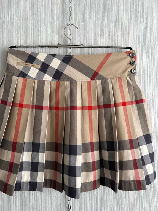 Burberry Nova Check Beige Skirt