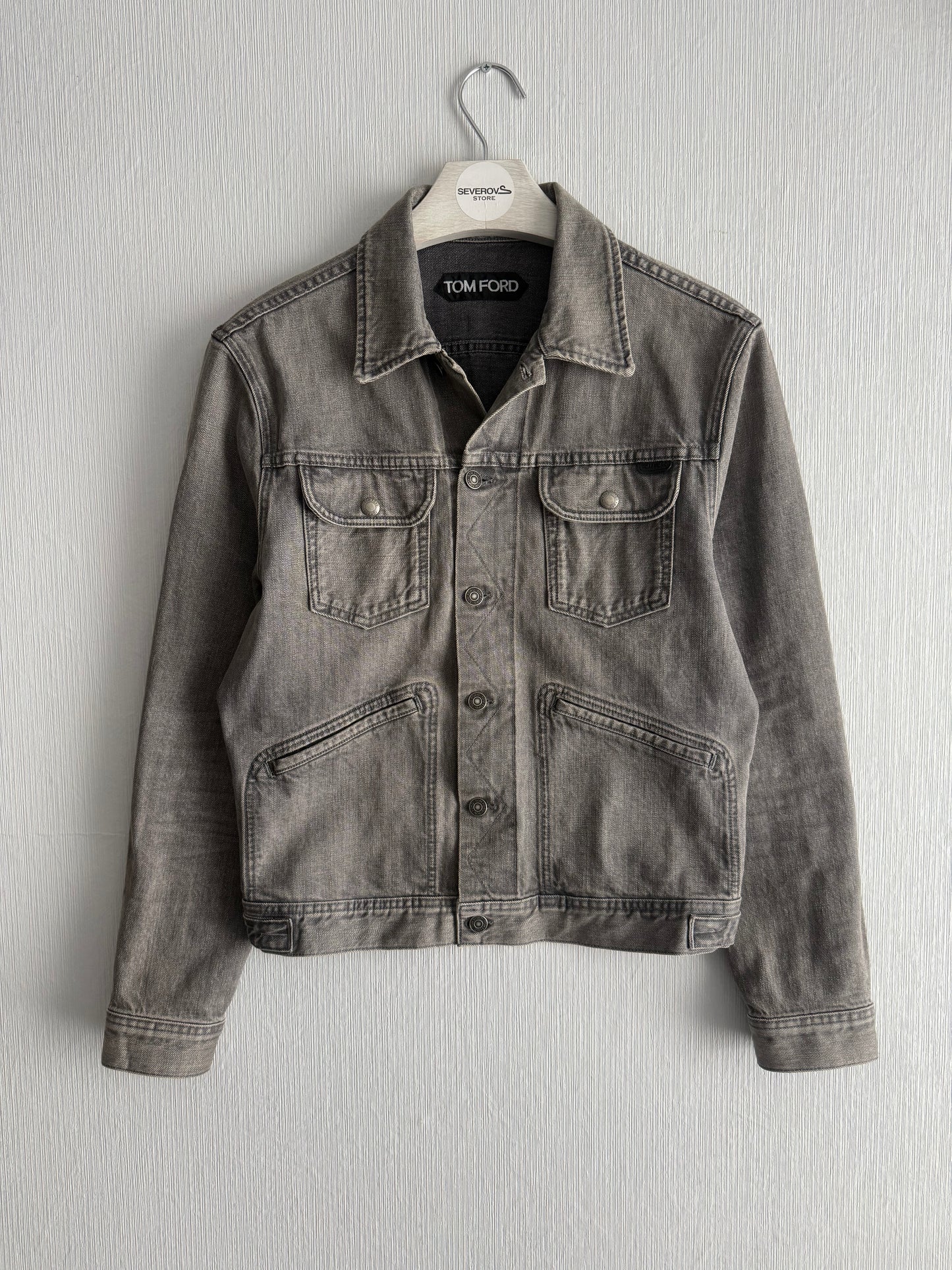 Tom Ford Icon Grey Denim Jacket