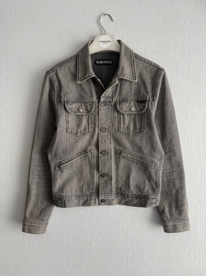 Tom Ford Icon Grey Denim Jacket
