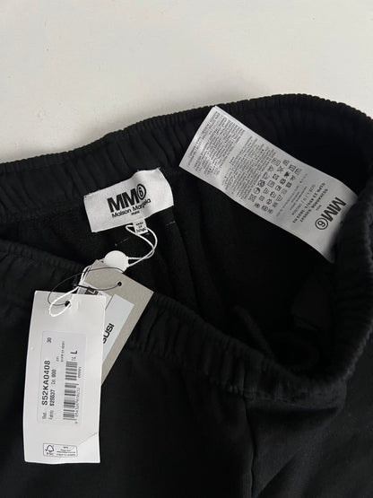 MM6 Maison Margiela Mens Baggy Black Sweatpants