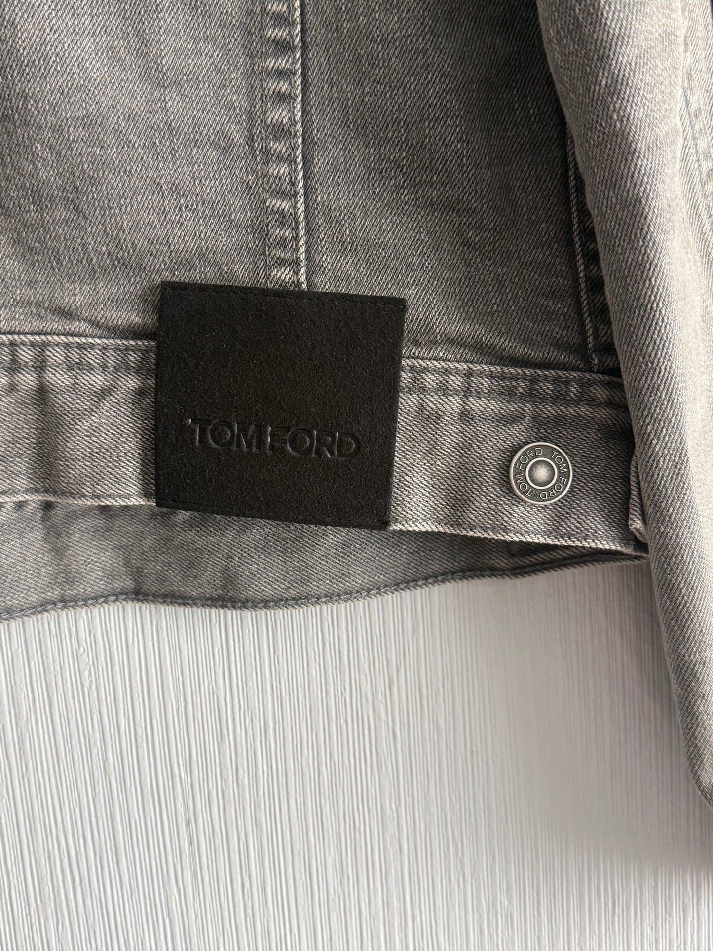Tom Ford Icon Grey Denim Jacket