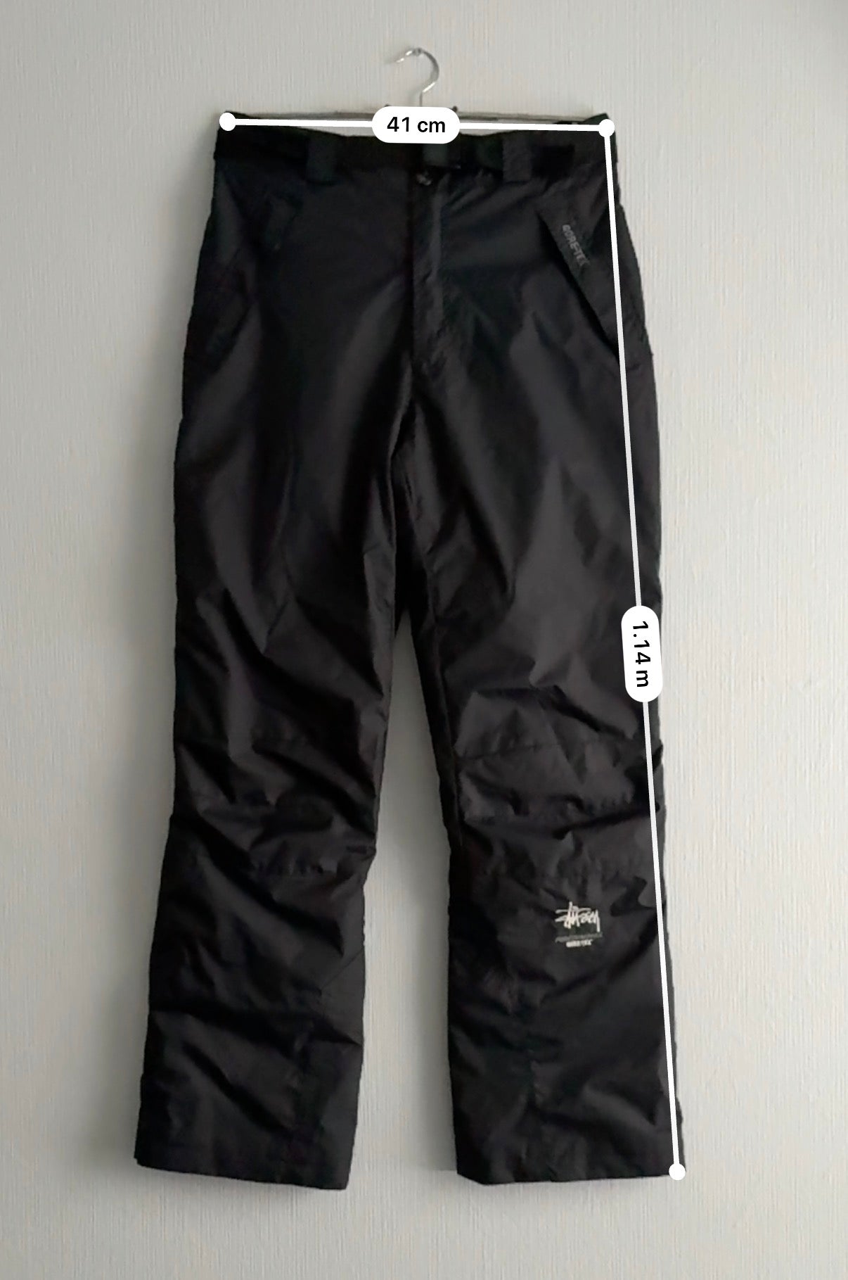 Stussy Gore-tex Ski Snow Black Pants