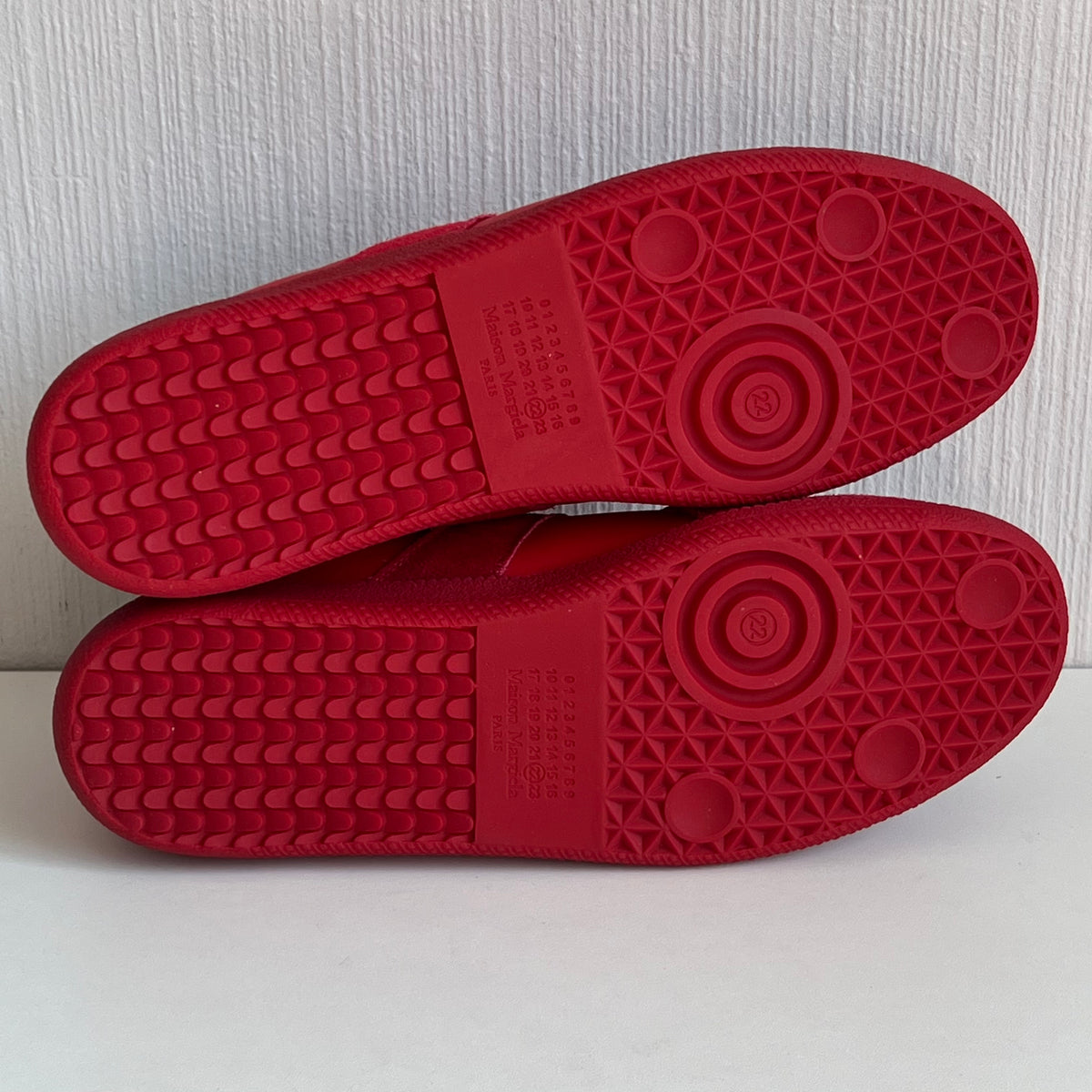 Maison Martin Margiela Replica Gats Mens Red Trainers Shoes