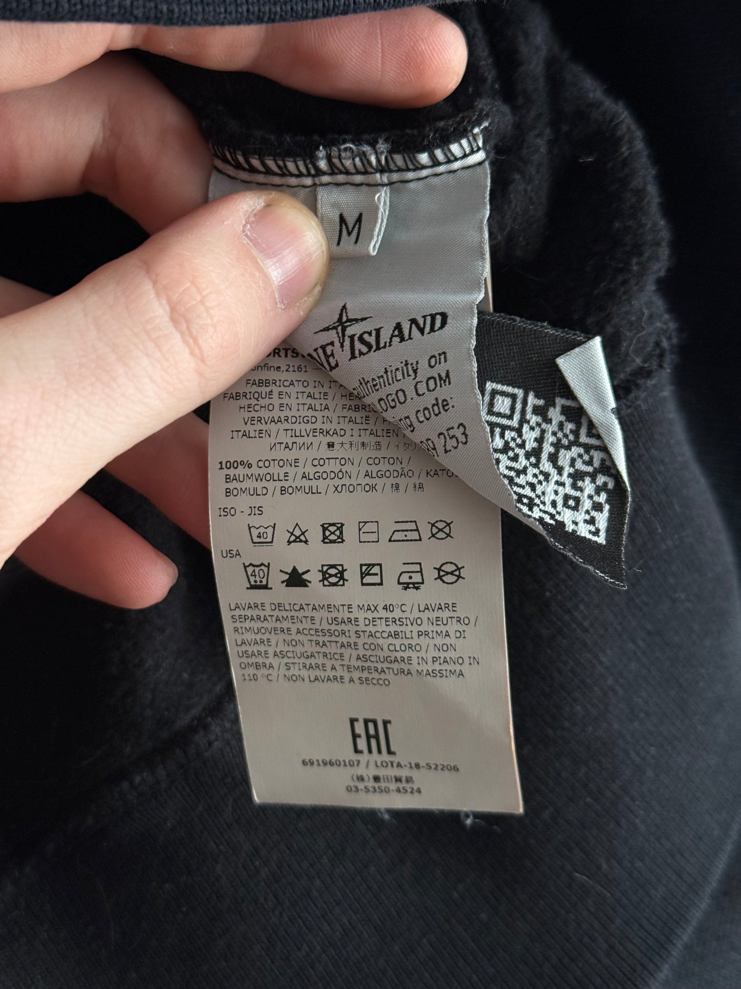 Stone Island Shadow Project AW18 Teleport Pocket Sweatshirt