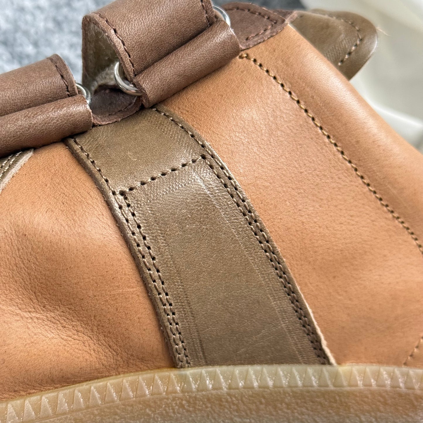 Maison Margiela Replica GATs Triple Velcro Strap Sneakers
