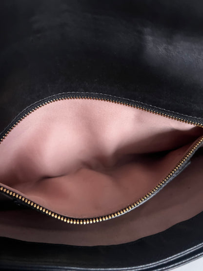 Miu Miu Matelasse Leather Flap Shoulder Bag Clutch