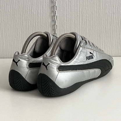 Puma Speedcat Metallic Silver Unisex Shoes