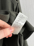 Céline Horse Carriage-embroidered Cashmere Shirt