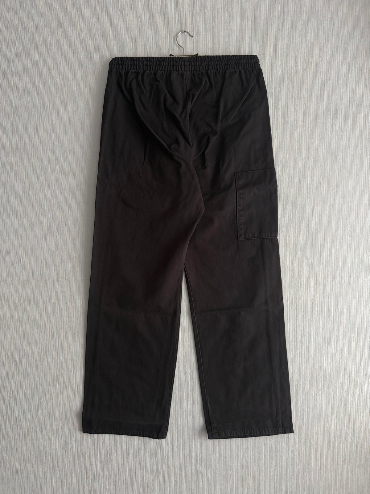 Yeezy Gap Engineered by Balenciaga Sateen Black Cargo Pants