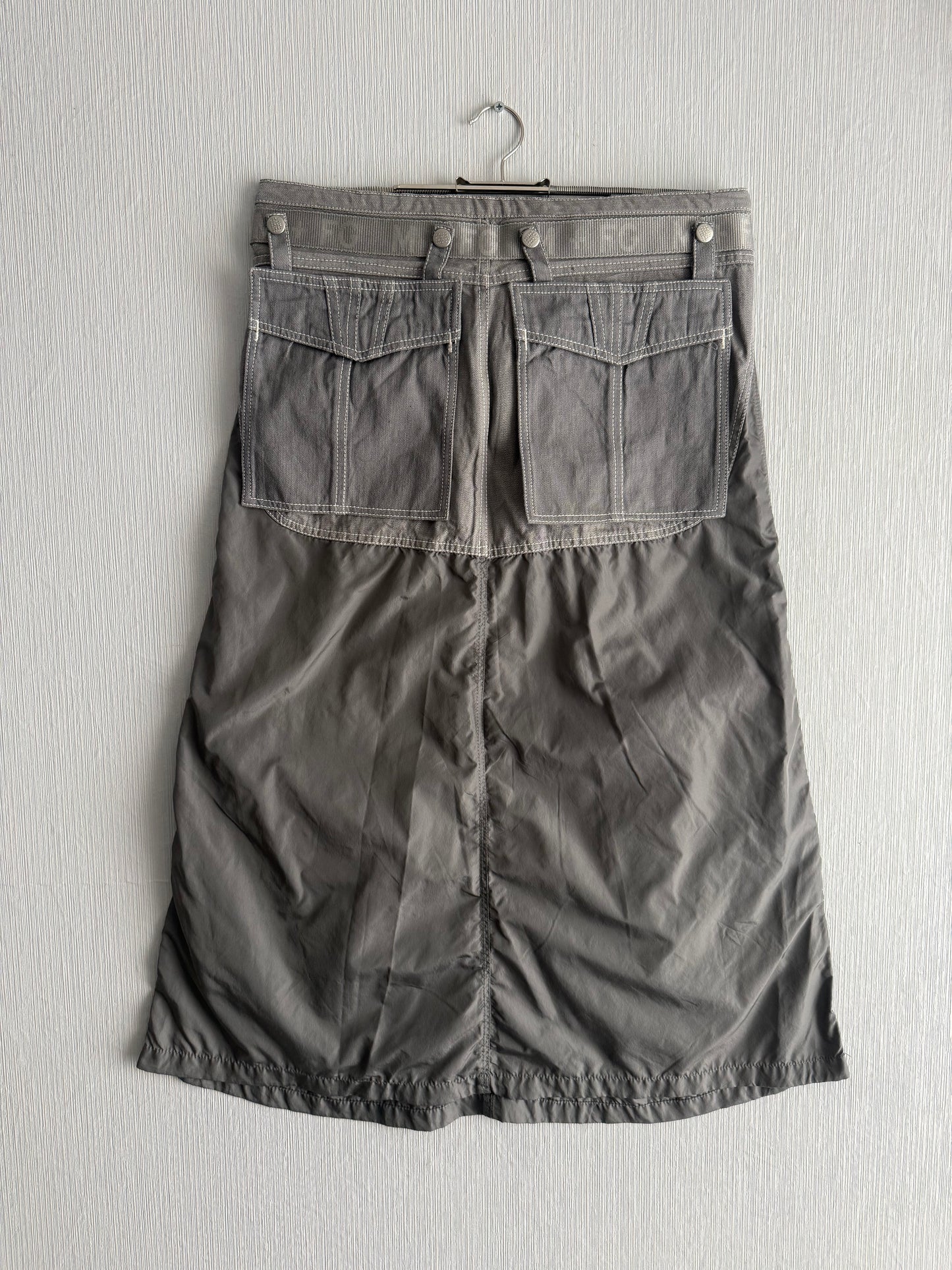 Marithé François Girbaud Archive Technical Skirt