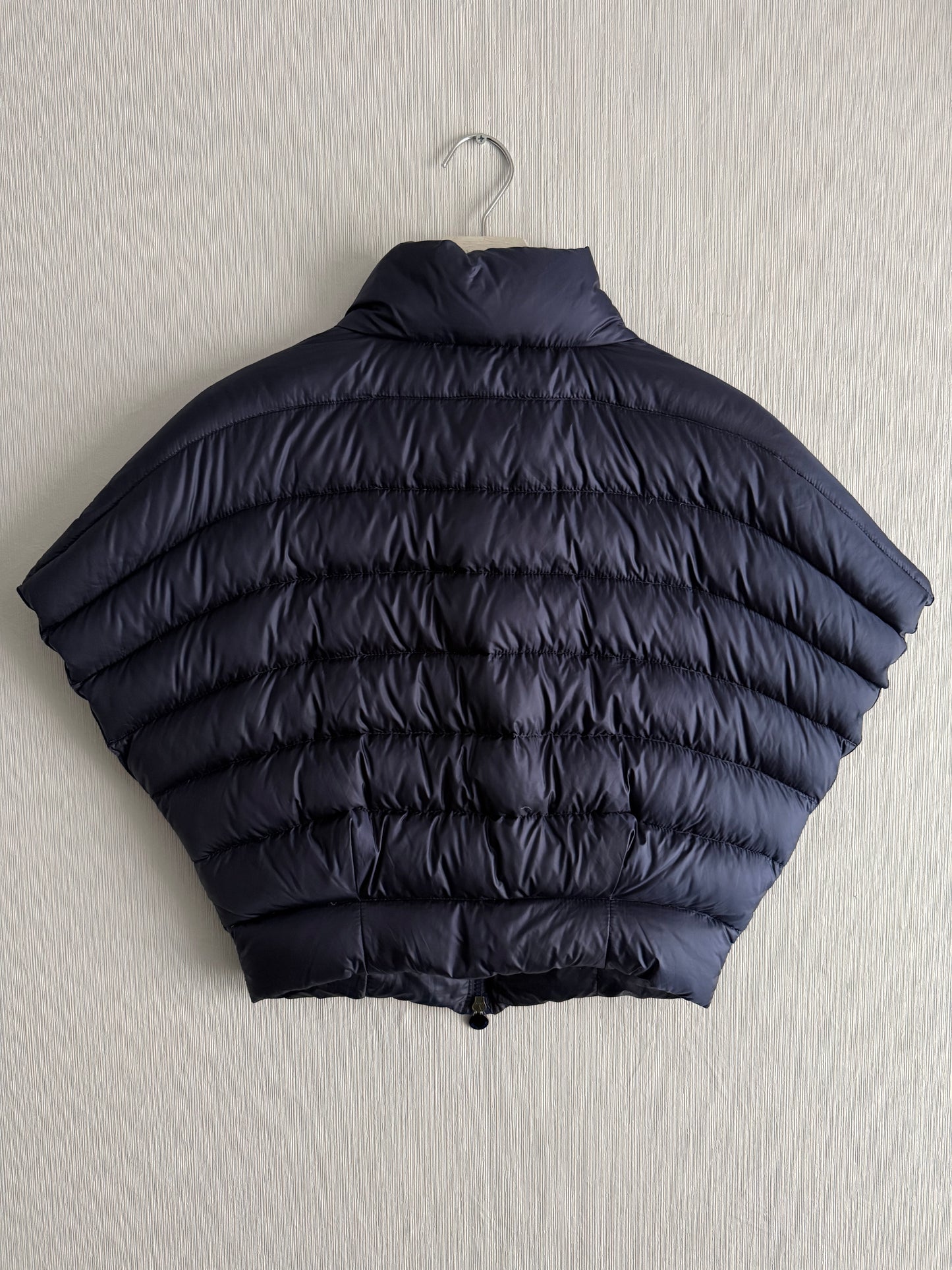 Moncler Arles Navy Down Sleeveless Jacket