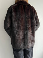 Saga Furs Mink Coat Auto Lady Short Jacket