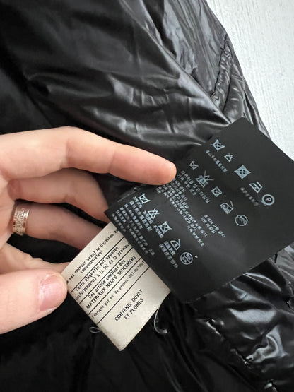 Prada Milano Black Nylon Down Puffer Jacket