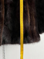 Saga Furs Mink Coat Auto Lady Short Jacket