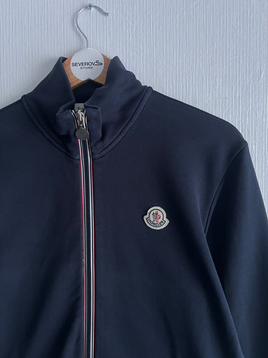 Moncler Maglia Navy Cotton Cardigan