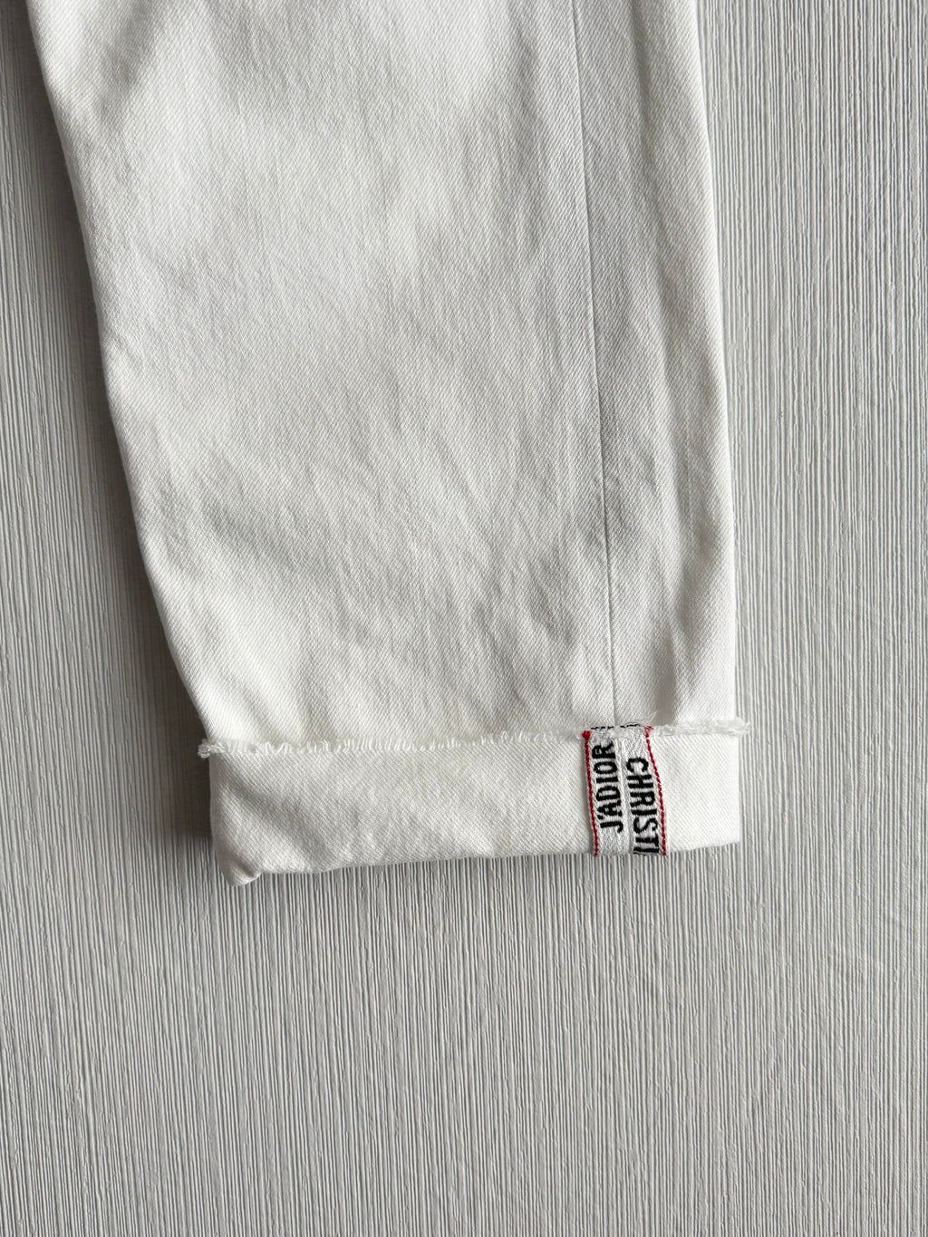 Christian Dior White Denim Set