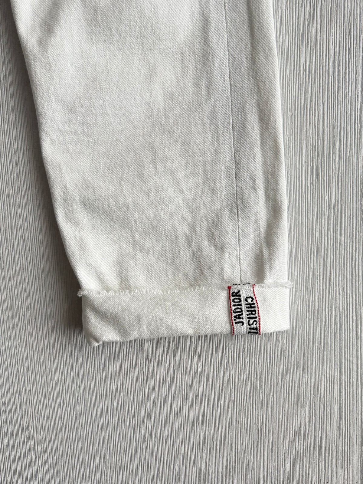Christian Dior White Denim Set
