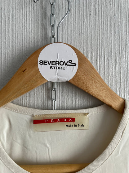 Prada Sport 2000s Vintage Red Tab Women’s Technical Sleeveless Shirt