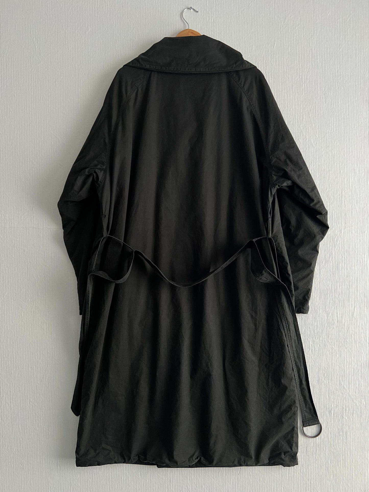 Raf Simons Oversized Trench — FW01 “Riot! Riot! Riot!” / AW02 “Virginia Creeper”