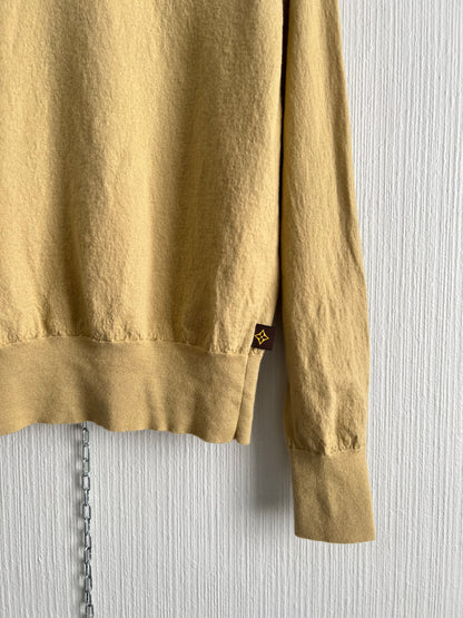 Louis Vuitton Big Ribbed Collar Wool Sweater