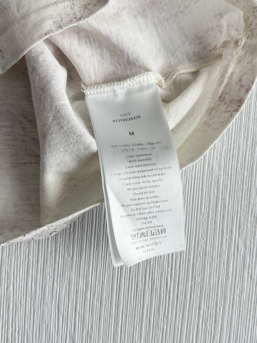 Christian Dior Diorodeo White T-Shirt