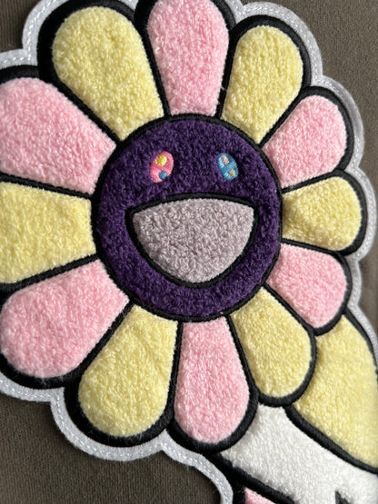 Octobers Very Own × Takashi Murakami Hoodie in Khaki