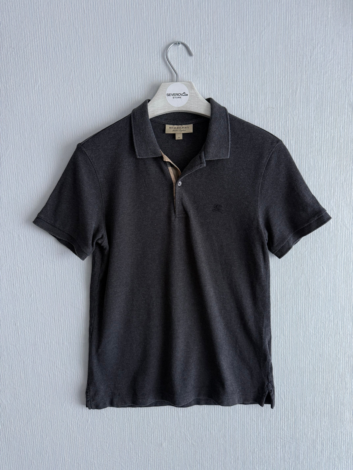 Burberry Men’s Dark Grey Polo