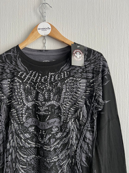 Affliction Women’s Grey Top