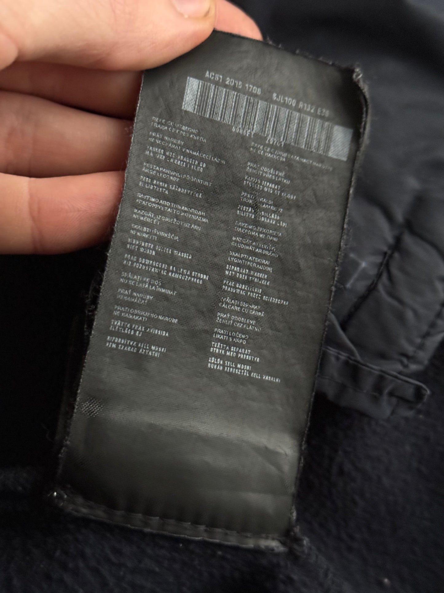 Prada Milano Linea Rossa Fleece Zip Jacket
