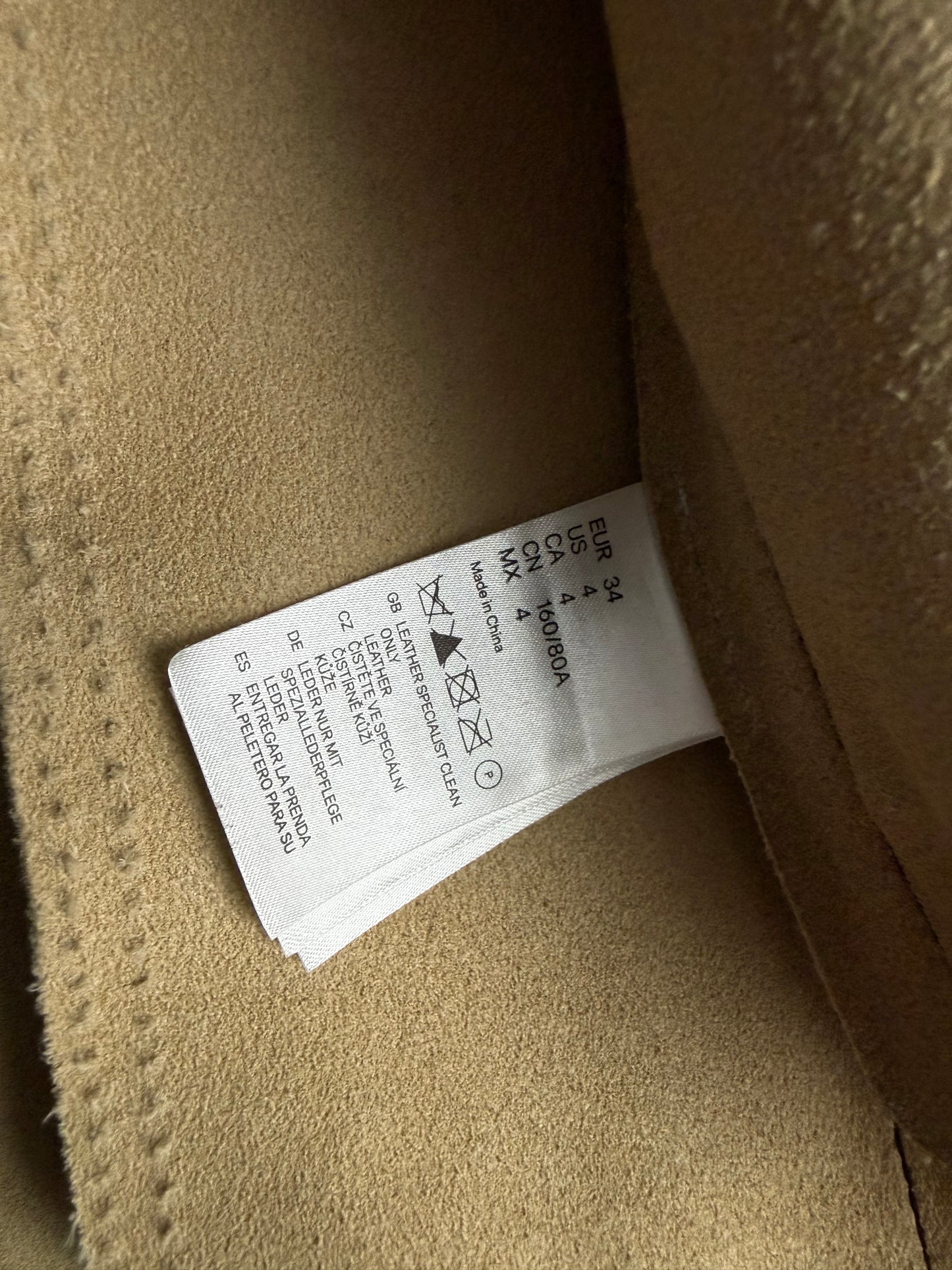 Maison Martin Margiela x H&M Deconstructed Leather Biker Jacket