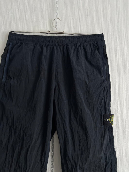 Stone Island Navy Nylon Metal Econyl Pants